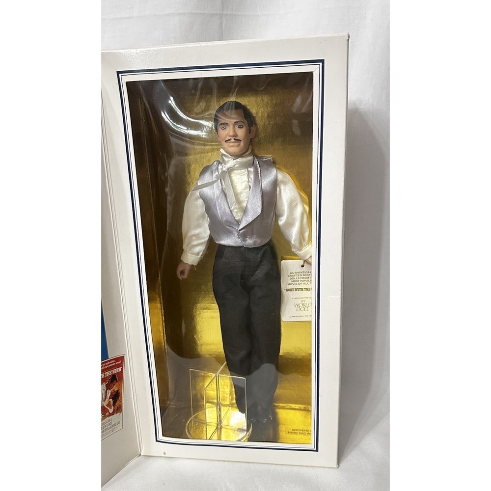 NIB 1989 Rhett Butler World Doll Gone With The Wind Limited Edition 71244
